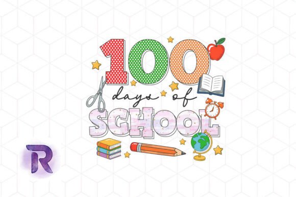A Designer's Review of 100 Days of School Teach Sublimation PNG