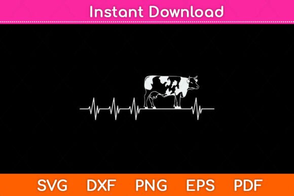 Cow Heartbeat SVG: From Digital File to Stitched Reality