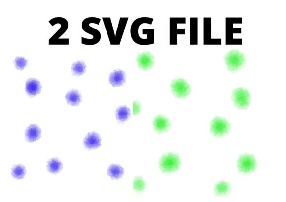Green Pink Dots: A Versatile Watercolor Embroidery Design