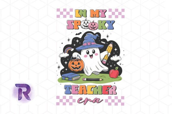 In My Spooky Teacher Era Sublimation PNG
