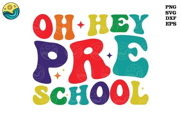 Oh Hey Preschool SVG: A Playful Embroidery Design