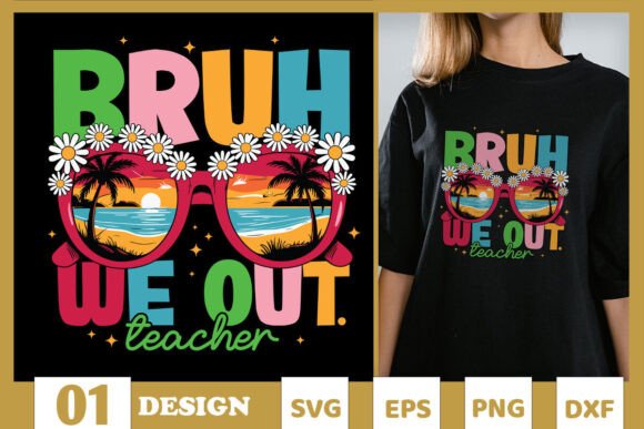 Review: Cute End School Year Teacher Summer SVG
