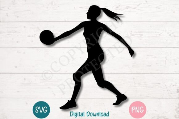 Review: Female Volleyball Player SVG PNG
