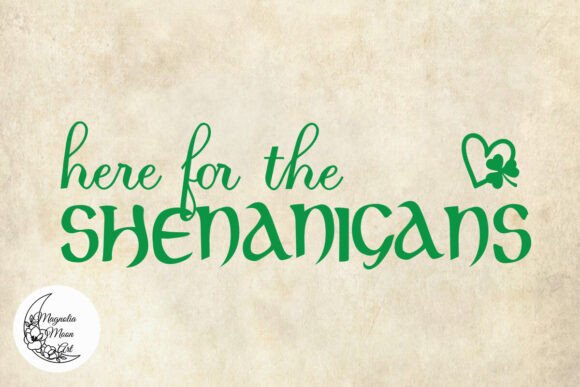 Review: Here for Shenanigans SVG for Embroidery