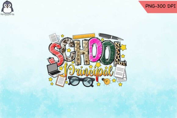 Review of School Principal Png Sublimation Design