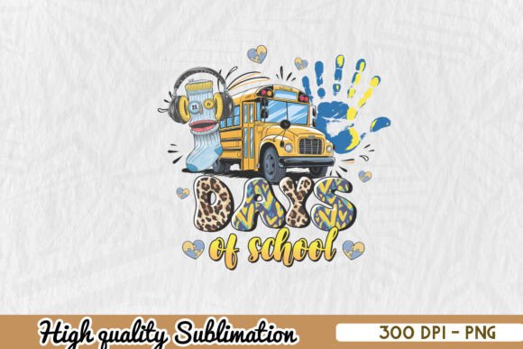 Reviewing the 100 Days of School Down Syndrome PNG Design