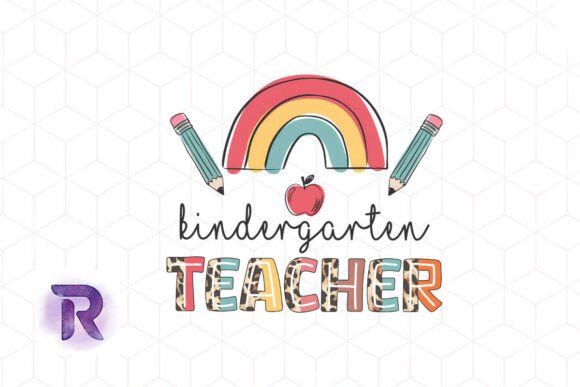 Sublimation Kindergarten Teacher PNG: A Versatile Design