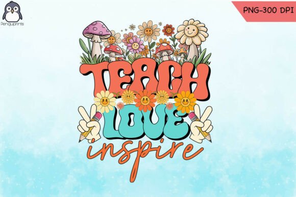 Teach Love Inspire: A Groovy Teacher PNG Review