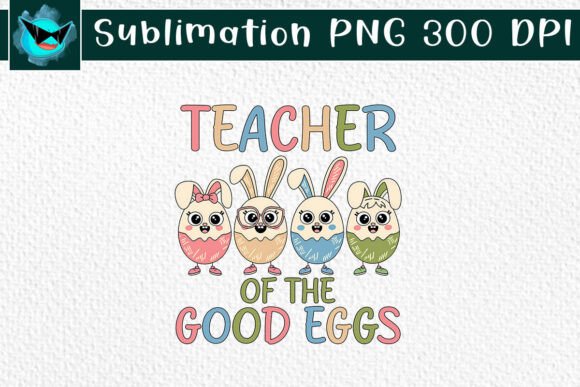 Teacher of the Good Eggs Easter Day PNG