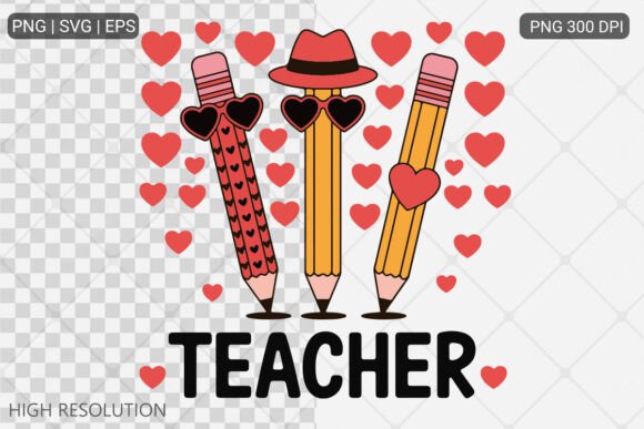 Teacher PNG SVG Sublimation: A Versatile Design for Crafters